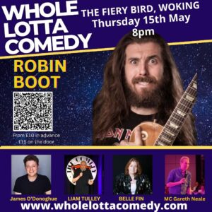 Whole Lotta Comedy: 15 May 2025 @ Fiery Bird