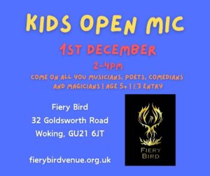 Kids Open Mic